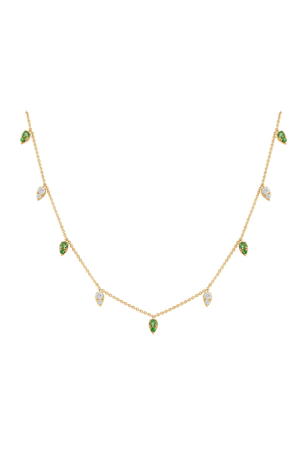 Leaves Charms Necklace