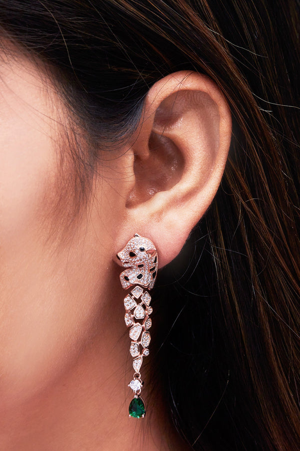 Celestial Panther Earring