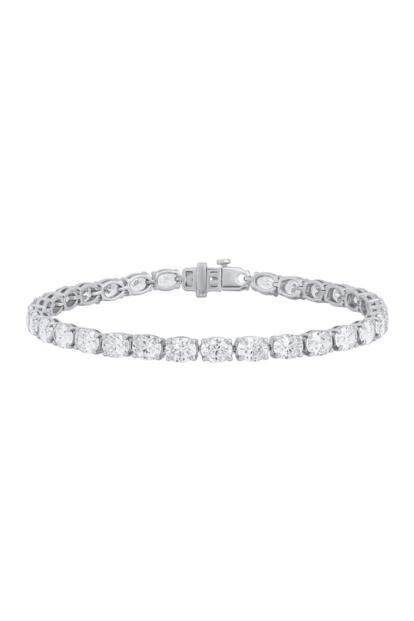 Oval Tennies Bracelet