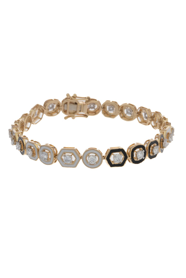 Classic Black n White Bracelet